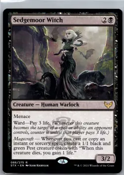 Sedgemoor Witch R Strixhaven: School of Mages 86 NM Normal - Image 1