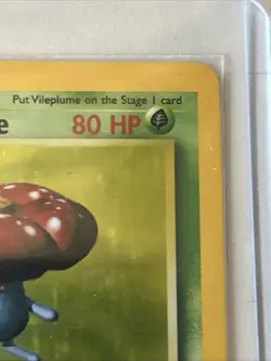 Vileplume 15/64 Jungle No Symbol Error Holo Rare Pokemon TCG Card MP - Image 4