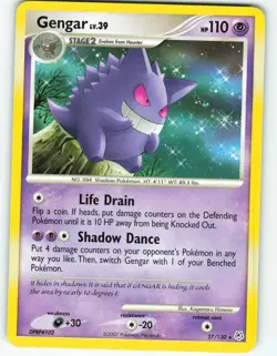 Gengar - 27/130 Diamond & Pearl - Pokemon TCG - 2007 - Image 1