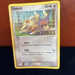 Slakoth 73/107 Ex Deoxys Holo Reverse Stamped Pokemon Card - Image 1
