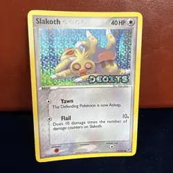 Slakoth 73/107 Ex Deoxys Holo Reverse Stamped Pokemon Card - Image 2
