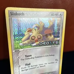 Slakoth 73/107 Ex Deoxys Holo Reverse Stamped Pokemon Card - Image 3