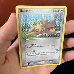 Slakoth 73/107 Ex Deoxys Holo Reverse Stamped Pokemon Card - Image 5