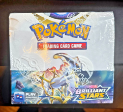 Pokemon Brilliant Stars Booster Box - 36 Packs - Factory Sealed TCG - SEE PICS - Image 1