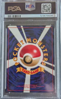 1997 Japanese Pokemon Jungle #45 Vileplume Holo PSA 9 Mint - Image 2