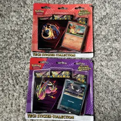 NEW Pokemon Ascended Heroes Tech Sticker Collection Charmander & Ghastly Sealed - Image 1