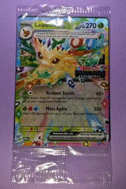 Leafeon ex - (Prismatic Evolutions Stamp) 006/131 Pokemon TCG (SEALED) - Image 1