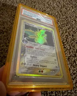2005 Pokemon Dragonite EX Delta Species Holo Rare #3 PSA 10 GemMint POP 97-9Cert - Image 2
