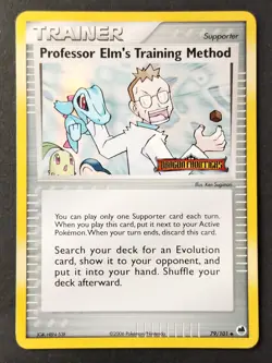 Professor Elm's Training Method 79/101 Dragon Frontiers Reverse Holo Pokemon(LP) - Image 1