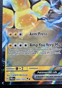 Pokemon TCG: 2025 Iron Hands Ex 070/182- DOUBLE RARE HOLO-Paradox Rift - Image 4
