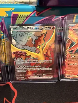 Pokemon TCG Team Rocket's Moltres ex Destined Rivals Stamped UPC Promo Set of 3 - Image 3