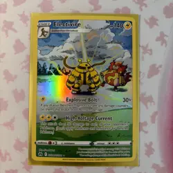 Pokemon TCG Electivire GG08/GG70 Crown Zenith: Galarian Gallery Holo NM/M - Image 1