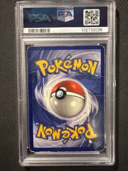 PSA 1 Poliwhirl Pokemon Base Set First Edition Shadowless Pop 4 - Image 2