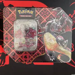Pokemon TCG Paldean Fates Charizard EX Tin - Factory Sealed - Image 1