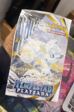 Spanish Card Pokemon Sword Shield Silver Tempest Storm Booster Box New Sealed - Image 2