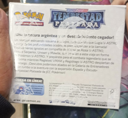 Spanish Card Pokemon Sword Shield Silver Tempest Storm Booster Box New Sealed - Image 4