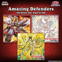YuGiOh! TCG Amazing Defenders Booster Box 1st Edition English - Image 2
