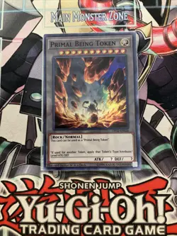 Primal Being Token Super Rare OP12-EN026 Yugioh Nibiru The Primal Being - Image 1