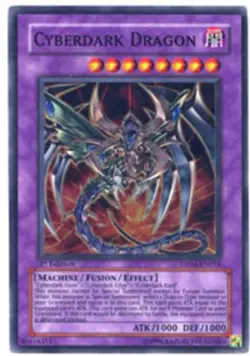 Cyberdark Dragon - DP04-EN014 - Super Rare - Unlimited Edition - Lightly Played - Image 1
