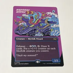 Mindspring Merfolk (Borderless) Aetherdrift Regular - Image 1