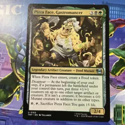 Pizza Face, Gastromancer Teenage Mutant Ninja Turtles Regular Uncommon MTG NM - Image 1