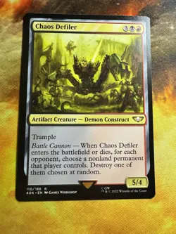 Near Mint x 1 Chaos Defiler Commander: Warhammer 40,000 MTG - Image 2