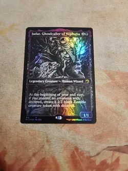 Jadar, Ghoulcaller Of Nephalia Showcase Foil Innistrad Midnight Hunt MTG LP - Image 1