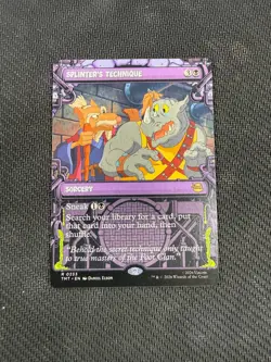 Showcase Splinter's Technique TMT 0233 Rare MTG Turtles - Image 1
