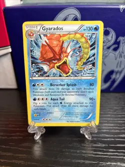 Shiny Gyarados XY109 Cosmos Holo Pokemon Black Star Promo LP/MP - Image 1