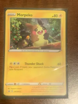 Morpeko SWSH012 Holo Rare Promo Cosmos Holo Pokemon TCG NM - Image 1