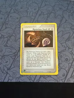 Pokemon: Mysterious Fossil #91/100 Sandstorm 2003 Non-holo Vintage - LP - T197 - Image 1