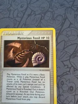 Pokemon: Mysterious Fossil #91/100 Sandstorm 2003 Non-holo Vintage - LP - T197 - Image 4