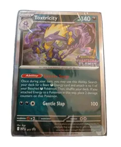 SEALED Pokemon Toxtricity 017 Phantasmal Flames Prerelease Build & Battle Deck - Image 1
