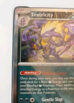 SEALED Pokemon Toxtricity 017 Phantasmal Flames Prerelease Build & Battle Deck - Image 2
