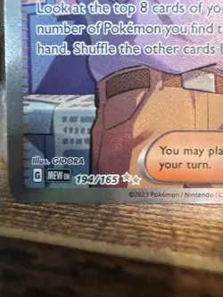 Pokemon Bill's Transfer SIR 194/165 Scarlet & Violet 151 Ultra Rare Holo English - Image 2