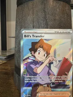Pokemon Bill's Transfer SIR 194/165 Scarlet & Violet 151 Ultra Rare Holo English - Image 3
