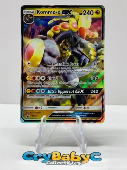 Pokemon Kommo-o GX SM71 Sun & Moon BLACK STAR PROMO - Image 1