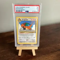 Pokemon 1999 Wotc Promo Dragonite Movie Promo 05/53 PSA 3 English Toshinao Aoki - Image 1