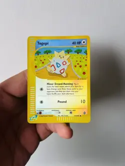 Togepi 114/147 Reverse Holo Aquapolis Pokemon - Image 1
