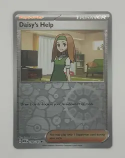 Daisy's Help Reverse Holo Uncommon SV: Scarlet & Violet 151 158/165 NM Pokemon - Image 1