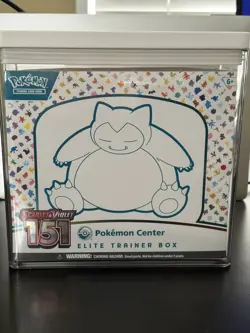 Pokemon Scarlet & Violet 151 Pokemon Center Elite Trainer Box PC ETB With Case - Image 1