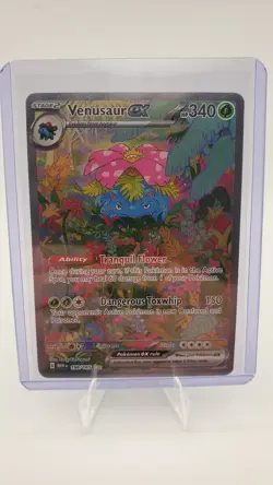 Venusaur ex 198/165 SV: 151 Special Illustration Rare Full Art Pokemon TCG NM/M - Image 3