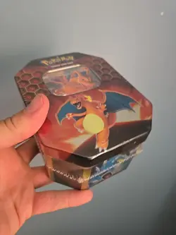 Pokemon Hidden Fates Tin Charizard GX 5 BOOSTER PACKS - Image 5
