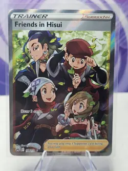 Friends In Hisui 148/159 Full Art Ultra Rare Crown Zenith Pokemon NM - Image 1