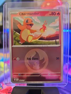 Charmander (Fire Reverse Holo) NM/MINT 020E/217 ASC Ascended Heroes Pokemon - Image 2