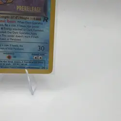 Pokemon Dark Gyarados 8/82 Wotc Promo Prerelease Holo 70 HP Ice Beam - Image 5