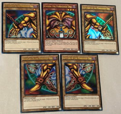 Yu-Gi-Oh Exodia the Forbidden One Complete 5 Card Set YGLD-ENA17-21 Ultra Rare - Image 1