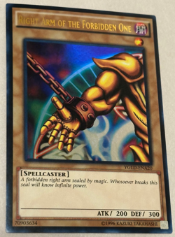 Yu-Gi-Oh Exodia the Forbidden One Complete 5 Card Set YGLD-ENA17-21 Ultra Rare - Image 4