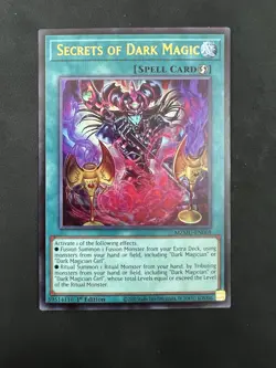 Secrets of Dark Magic Yu-Gi-Oh! Spell Maze of Muertos 1st Edition MZMU-EN069 - Image 1