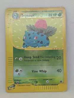 Ivysaur 082/165 Expedition Base Set Reverse Holo Rare Pokemon TCG Nintendo - Image 1